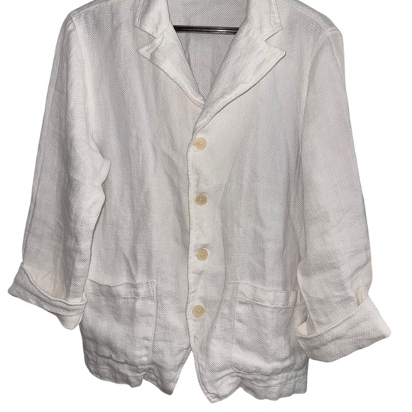 CP Shades Linen cardigan lightweight lagenlook natural fiber slow fashion luxury - Picture 4 of 8